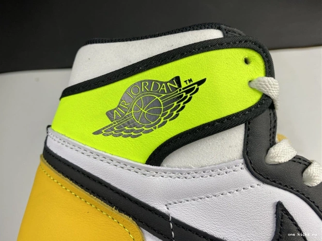 Cheap GOLD' JORDAN HIGH AIR OG 1 RETRO 'VOLT 555088-118 0719